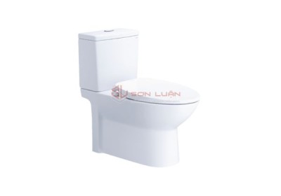 Bồn cầu 2 khối kết hợp nắp cơ đa năng Caesar CD1340 - TAF060